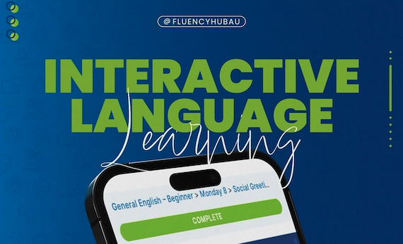 Interactive language learning